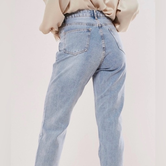 Missguided Denim Tall Riot Highwaisted Mom Jeans - NWT size 4. - Picture 3 of 9
